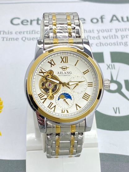AILANG Automatic Mechanical Movement Premium Chain Watch for Men