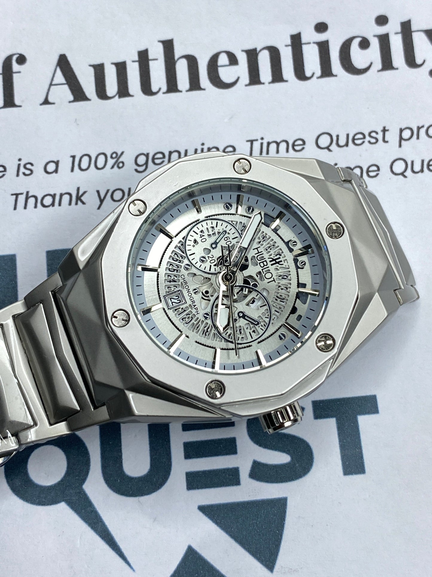 Hublot Geneve Master Lock Men’s Chain Watch