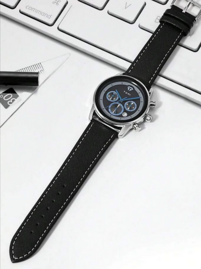 TOMI T-603 S6 Series Luxury Men’s Watch Gift Set with Cufflinks & Tie Pin