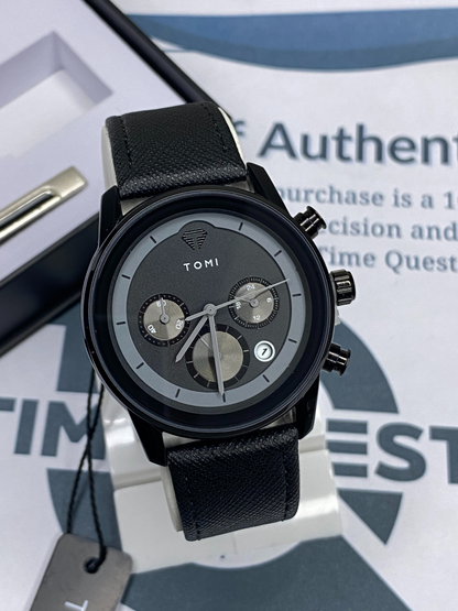 TOMI T-603 S6 Series Luxury Men’s Watch Gift Set with Cufflinks & Tie Pin