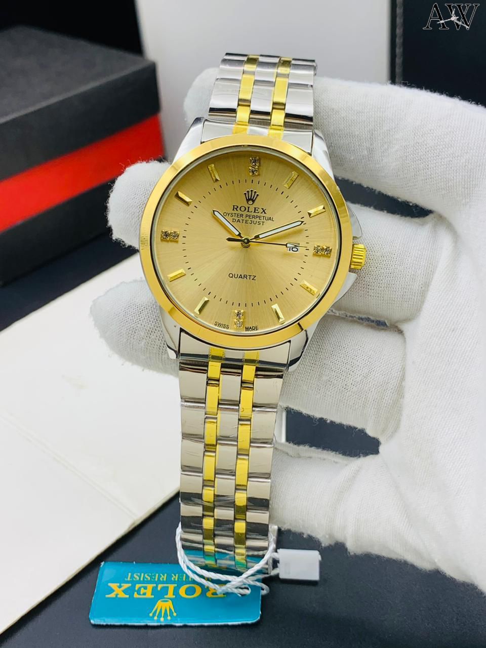 🕒 Rolex – Date Working | Push Lock | New Attractive Colours | Stylish Everyday Watch