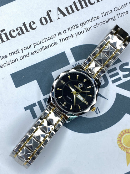 Dearno Prism Design Luxury Chain Watch for Men