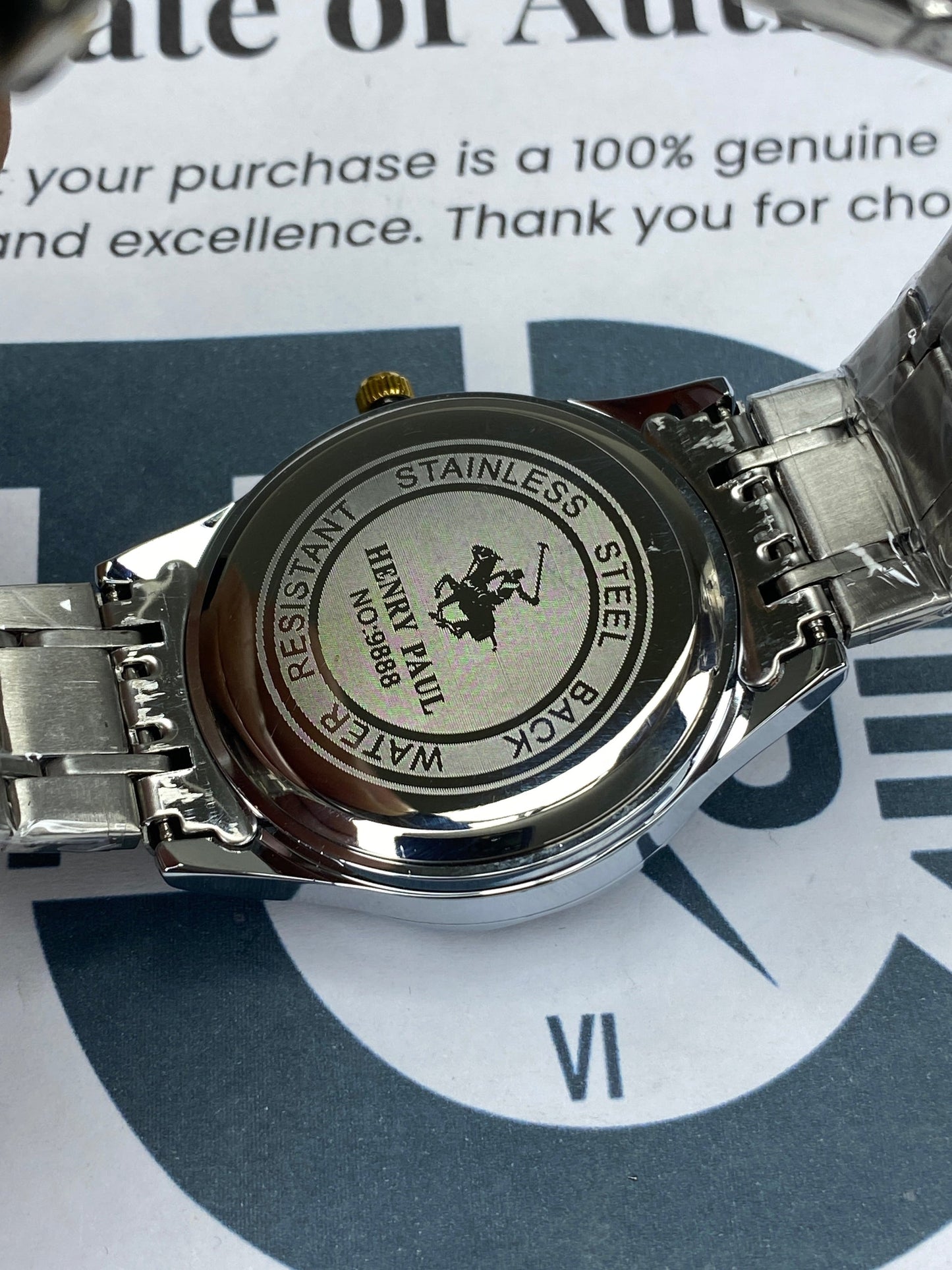 Dearno Prism Design Luxury Chain Watch for Men