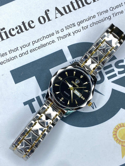 Dearno Prism Design Luxury Chain Watch for Men