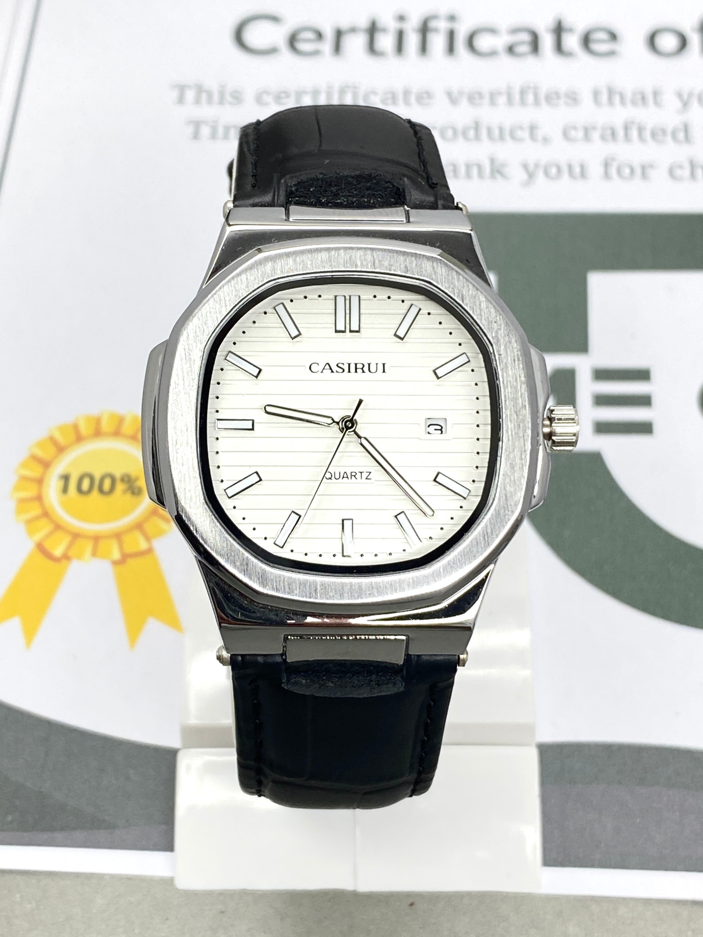 CASIRUI Analog Display Men’s Watch with Durable Straps