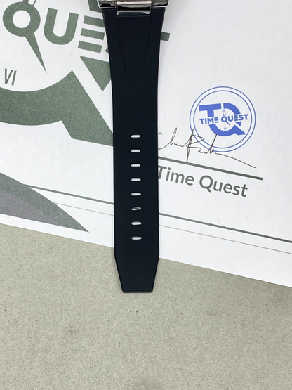 UNIVERSE POINT Dual Time Men’s Watch with Multi-Functional Silicone Straps