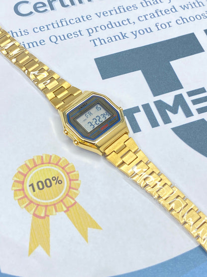 SKMEI Digital Ladies Chain Watch – 100% Waterproof