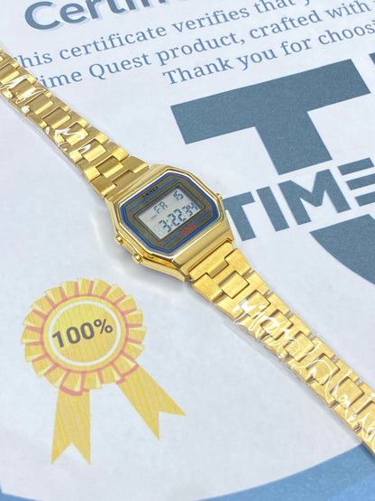 SKMEI Digital Ladies Chain Watch – 100% Waterproof