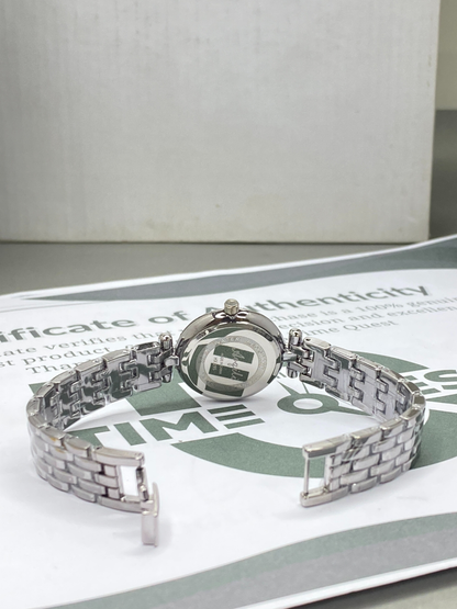 AOQILI Round Dial Luxury Stainless Steel Ladies Watch